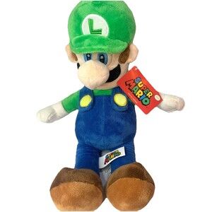 Nintendo Super Mario Luigi Plush 2017 Official Plushie Toy New With Tags NWT